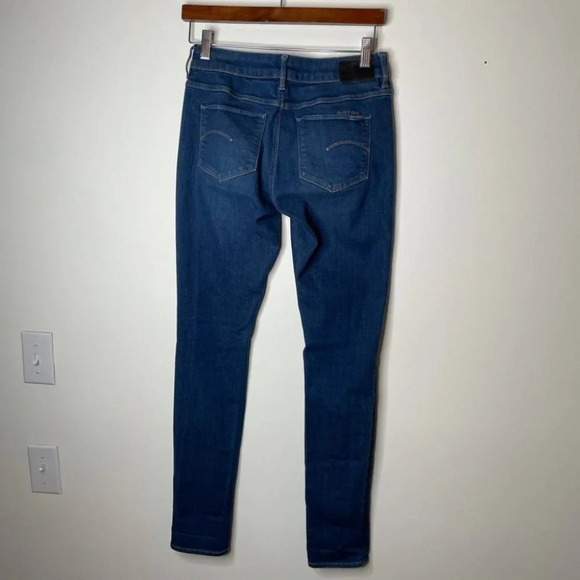 G  star raw - 3301 contour high skinny jeans 26 - Picture 9 of 11